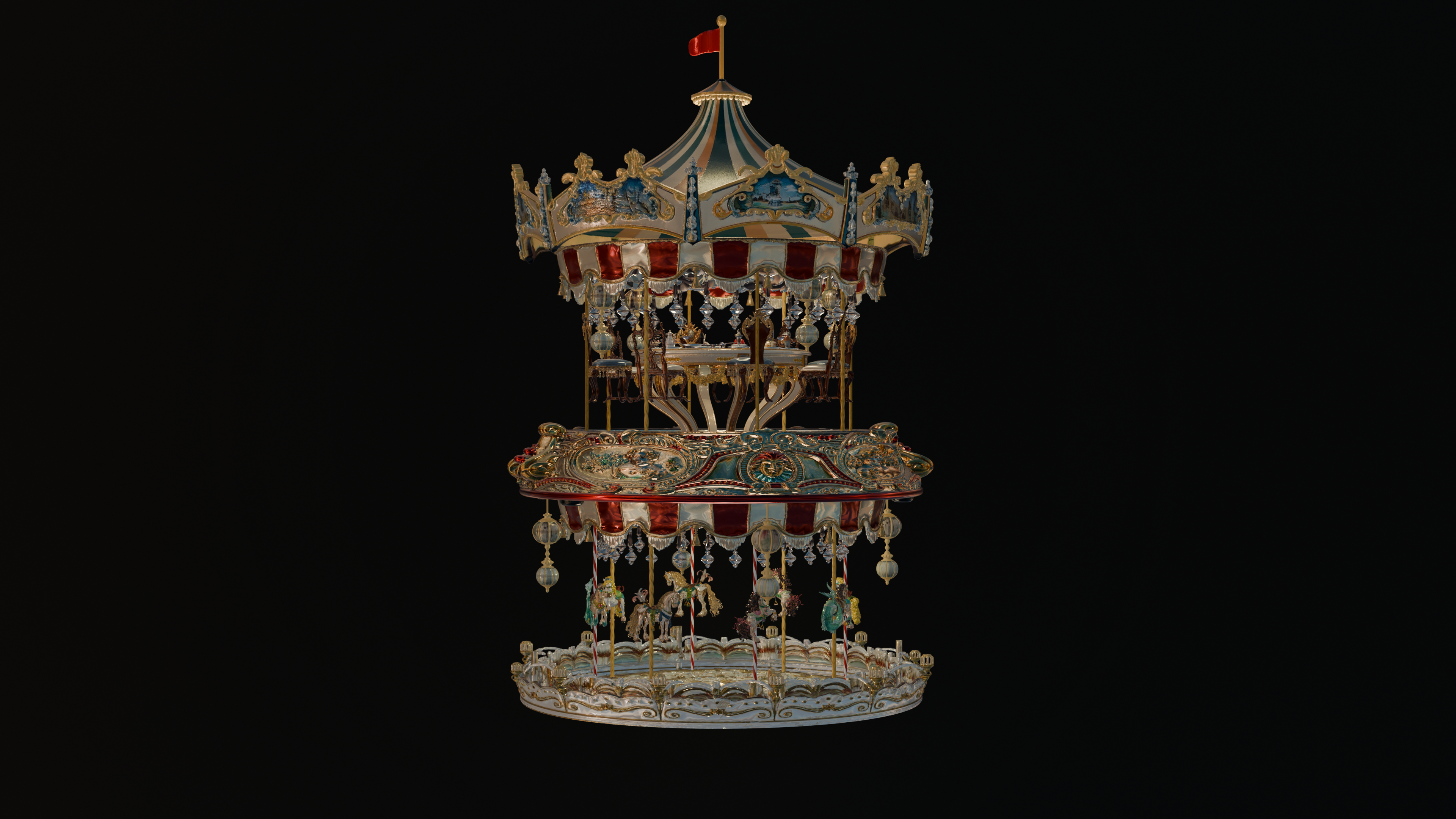 3D Carousel Render